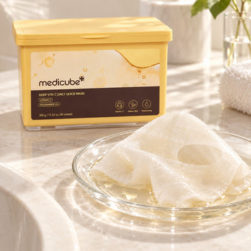 Medicube Mascarilla Facial Deep Vita C Daily Quick Mask 30 unidades