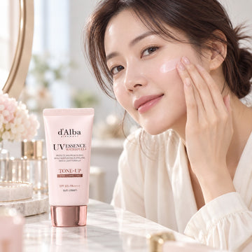 d'Alba Clean Tea Tree Liposome Tone-Up Sun Cream Pink 50ml