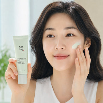 Protector solar Beauty of Joseon Green Sunscreen Stay Fresh Tone Up Centella + Ceramida 50ml