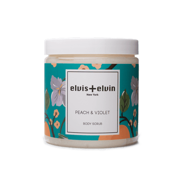 Peach & Violet Body Scrub with Dead Sea Salt 300ml