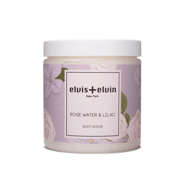 Rose Water & Lilac Body Scrub with Dead Sea Salt 300ml