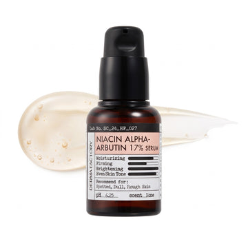 DERMA FACTORY Niacin Alpha Arbutin 17% Serum 30ml