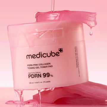 medicube PDRN Pink Collagen Toning Gel Toner Pad 120ml / 70pads-2