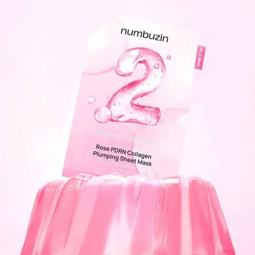 numbuzin No.2 Rose PDRN Collagen Plumping Sheet Mask 33ml-1