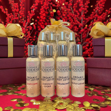 Organic Seasonal Body Lotion Travel Size Gift Set