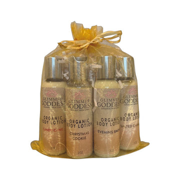 Organic Seasonal Body Lotion Travel Size Gift Set