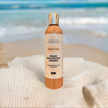 Goddess Glow Shimmer Suntan Lotion SPF 40