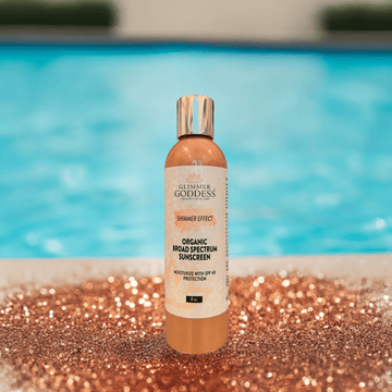 Goddess Glow Shimmer Suntan Lotion SPF 40