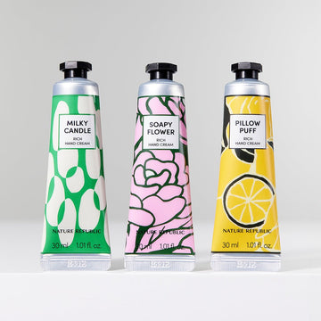 Hand & Nature Rich Hand Cream Milky Candle