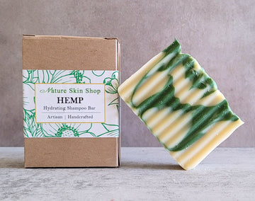 Hemp Hydrating Shampoo Bar, Cold Process