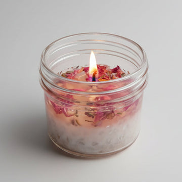 Sweet Lavender Rose Candle