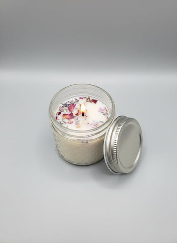 Sweet Lavender Rose Candle