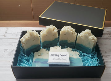 Winter Blue Soap Bar