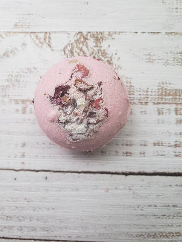 Simply Rose Petal Bath Bomb 4 pcs