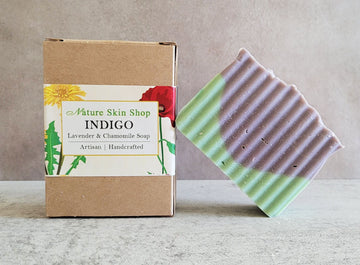 Indigo, Lavender & Chamomile Soap