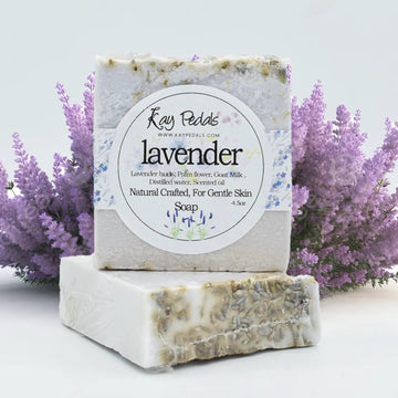 Lavender Natural Crafted Bar Soap 4.5oz