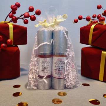 Organic Vitamin C Serum + Vitamin C Eye Cream