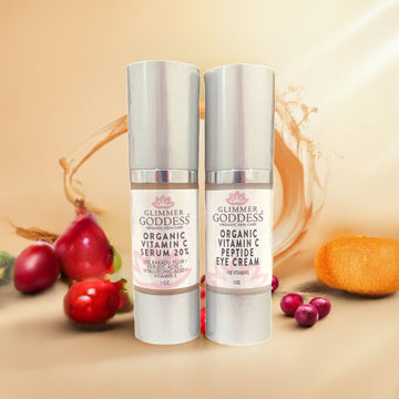 Organic Vitamin C Serum + Vitamin C Eye Cream