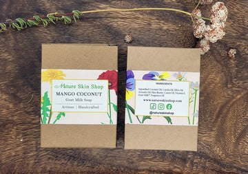 Mango Coconut Soap, Goat Milk Soap