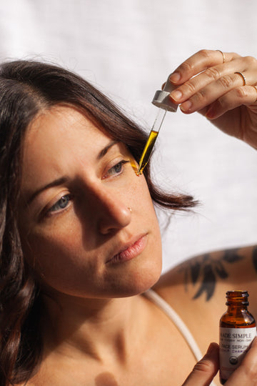 Rosehip Chamomile Face Serum for Sensitive Skin