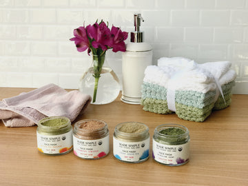 Strawberry Hibiscus Face Mask for Mature Skin