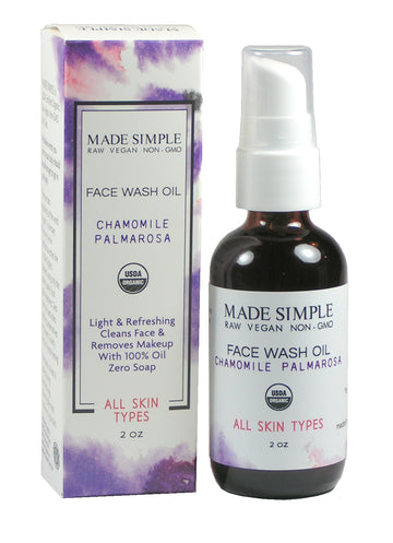 Chamomile Palmarosa Face Wash