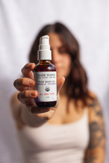 Chamomile Palmarosa Face Wash