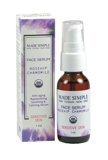 Rosehip Chamomile Face Serum for Sensitive Skin