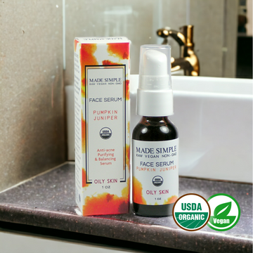 Pumpkin Juniper Face Serum for Oily Skin