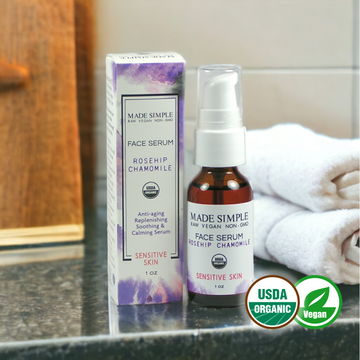 Rosehip Chamomile Face Serum for Sensitive Skin
