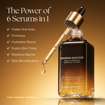 Nature Republic Ginseng Gold Silk Facial Ampoule