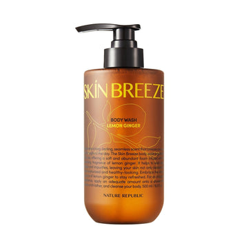 Skin Breeze Lemon Ginger Body Wash or Body Lotion