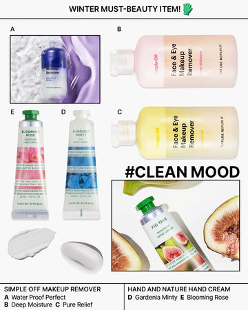 Simple Off Face & Eye Makeup Remover Special Set - Pure Relief