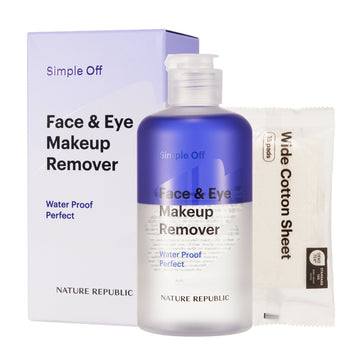 Simple Off Face & Eye Makeup Remover Water Proof Perfect Special Set