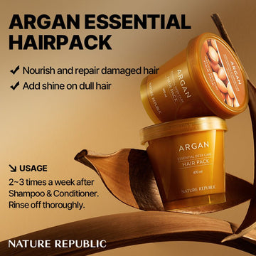 Argan Essential Deep Hair Care Pack