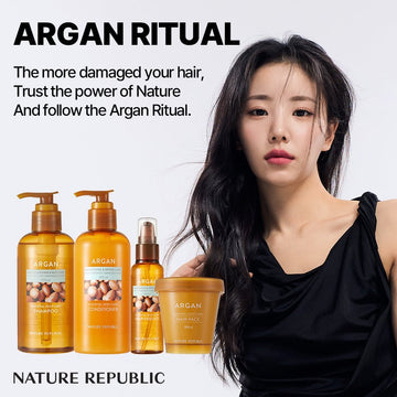 Argan Essential Deep Care Jumbo Shampoo Triple Value Set