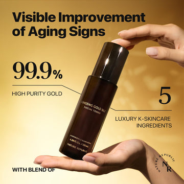 Ginseng Gold Silk Toner & Ampoule Duo