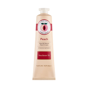 Hand & Nature Hand Cream Peach
