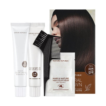 Hair & Nature Hair Color Cream 5N Natural Brown