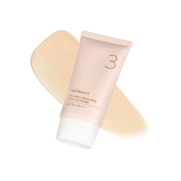 numbuzin No.3 Porcelain Base-Skip Tone Up Beige 50ml-1