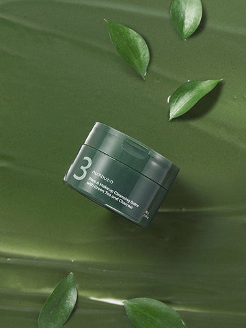 numbuzin No.3 Pore & Makeup Cleansing Balm with Green Tea and Charcoal 85g-0