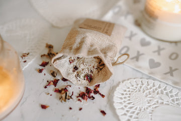 Shower Spray, Relax Roller, Oatmeal Soak & Rose Bath Salt Set
