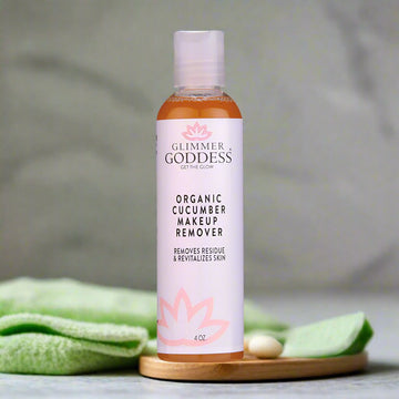 Organic Cucumber Makeup Remover - No Oily Residue