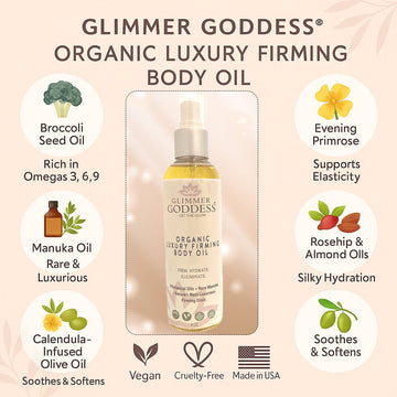 Organic Luxury Firming Body Oil - 4 oz.