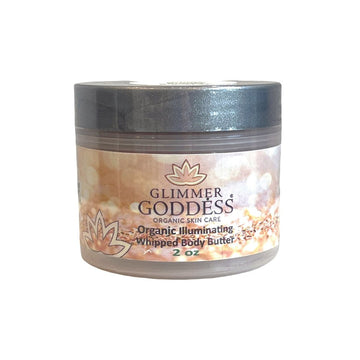 Organic Shimmering Whipped Body Butter 2 oz.