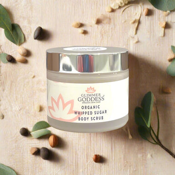 Organic Whipped Sugar Exfoliating Body Scrub