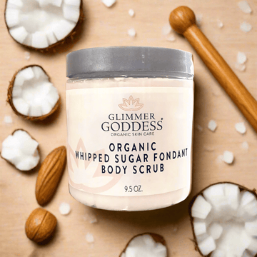 Organic Whipped Sugar Fondant Exfoliating Body Scrub