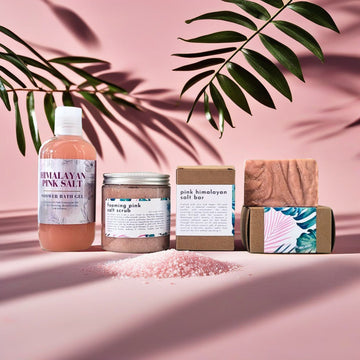Foaming Pink Salt Scrub