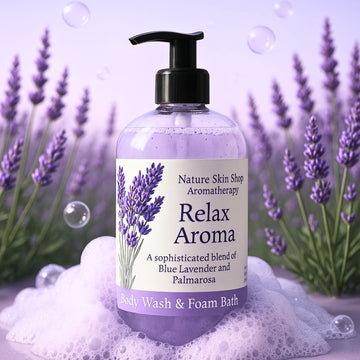 Aromatherapy Relax Lavender Shower Bath Gel