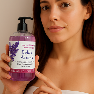 Aromatherapy Relax Lavender Shower Bath Gel